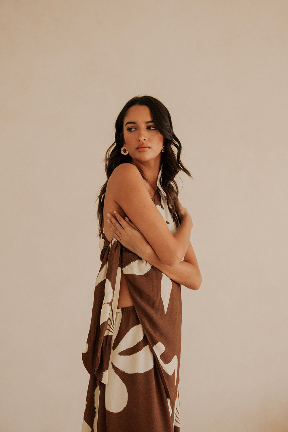 Vestido Lessi - Galene Marrom