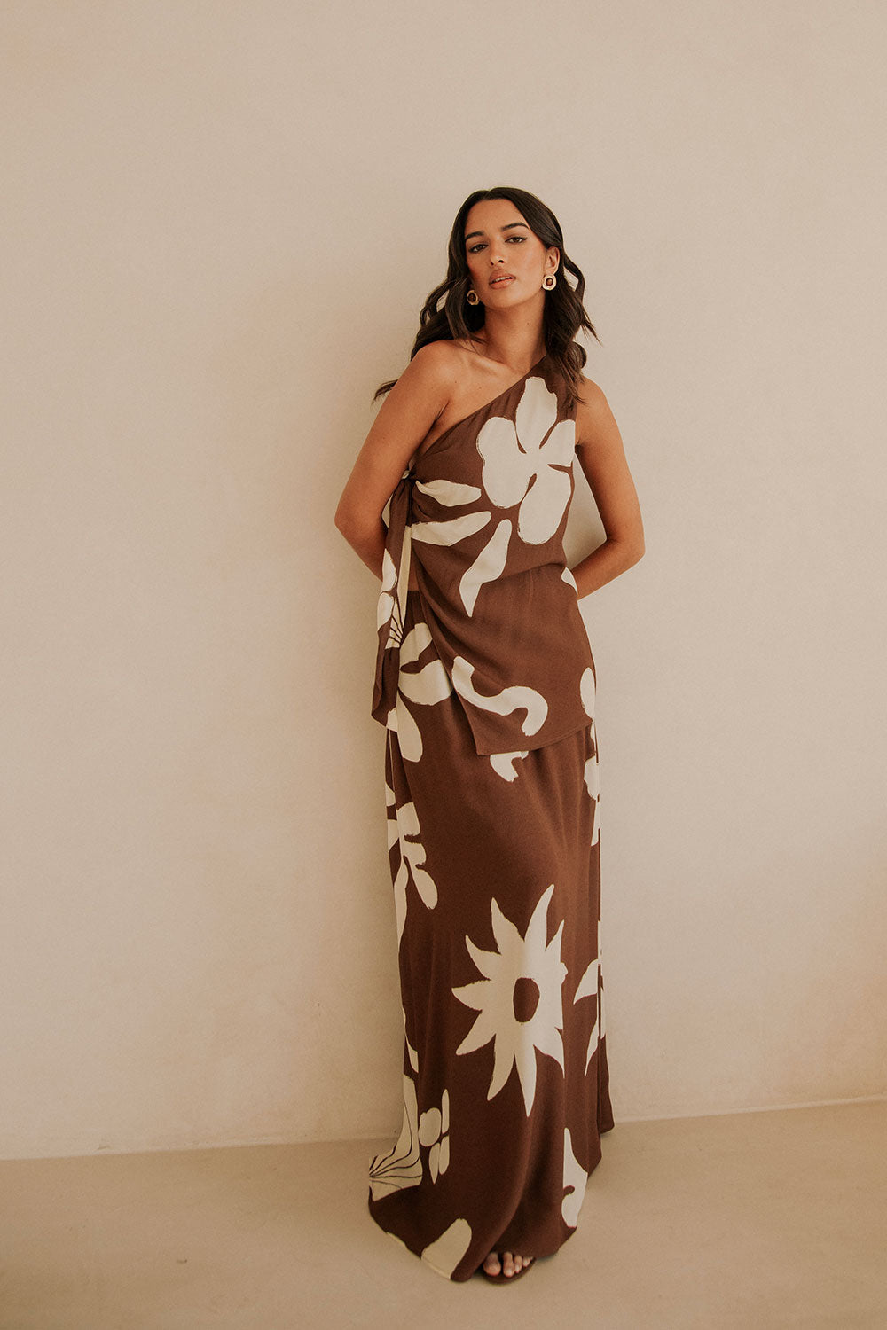 Vestido Lessi - Galene Marrom