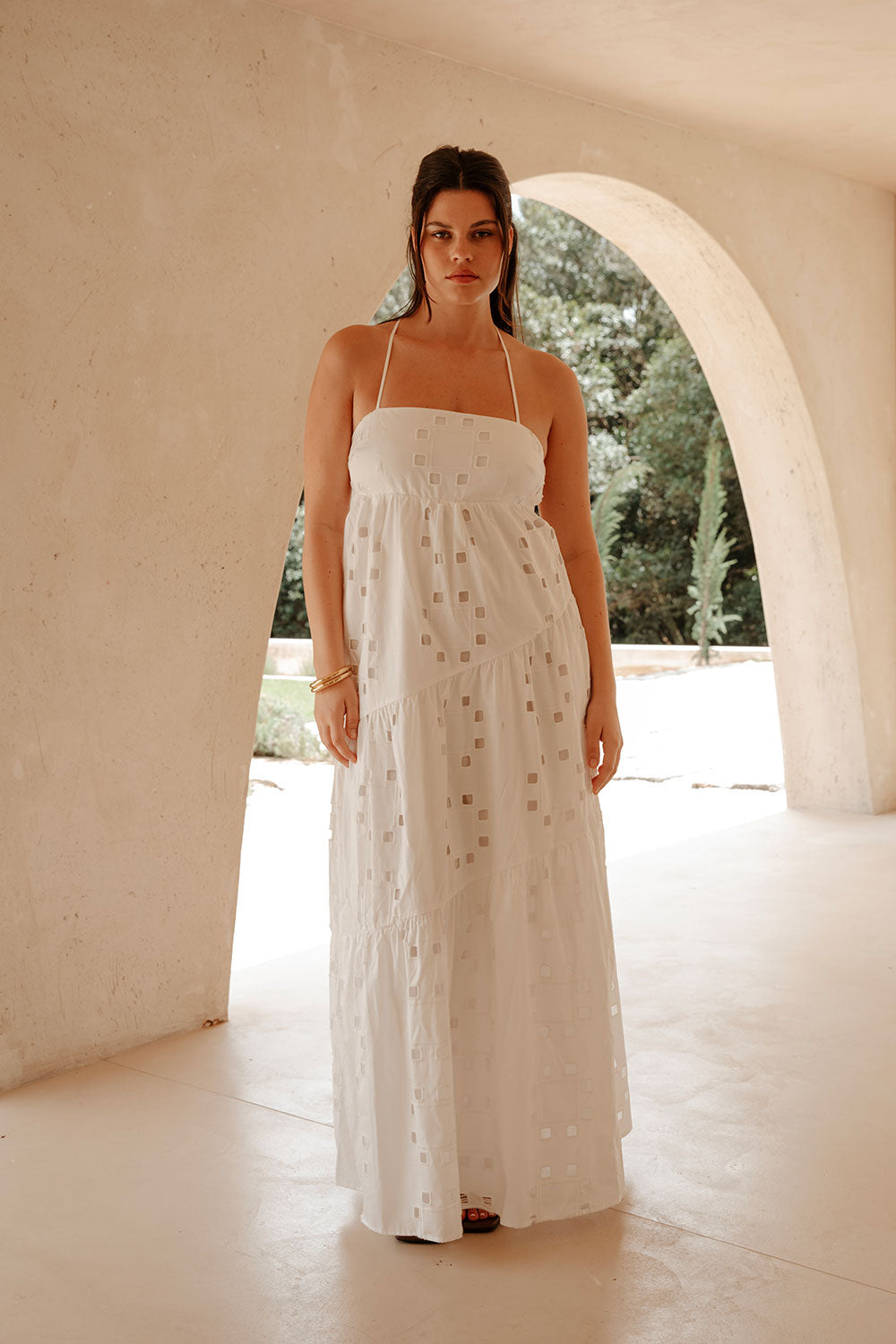 Vestido Giselle Sem Costas - Corte a Fio