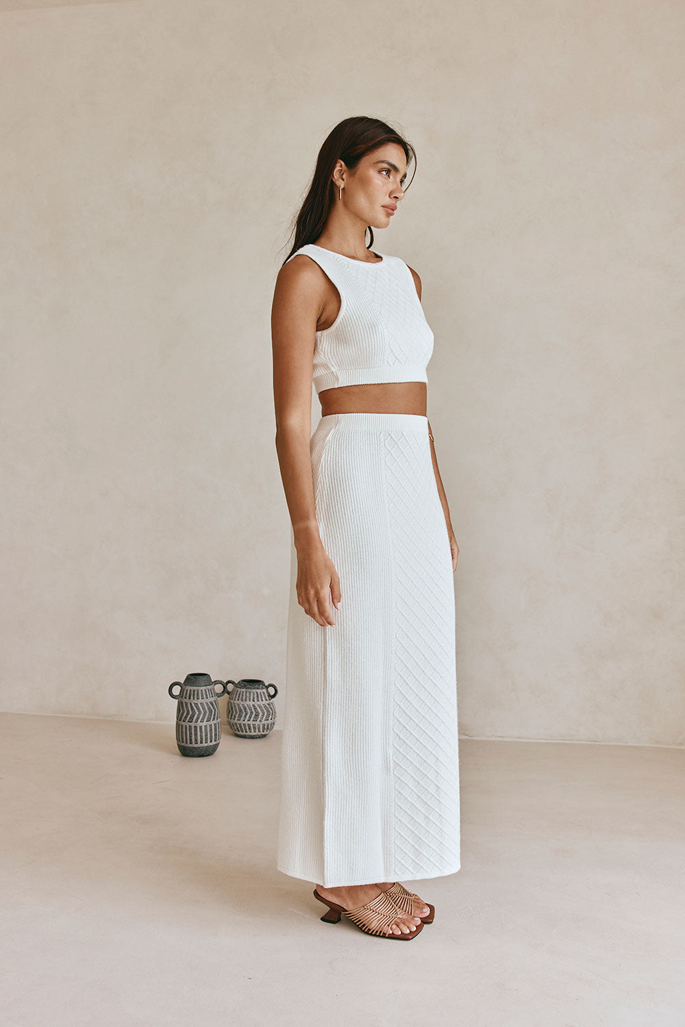 Conjunto Lotus - Tricô a Cabo