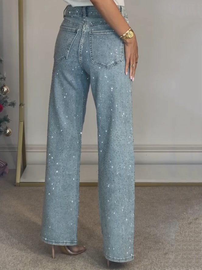 Calça Jeans cintura alta Épure