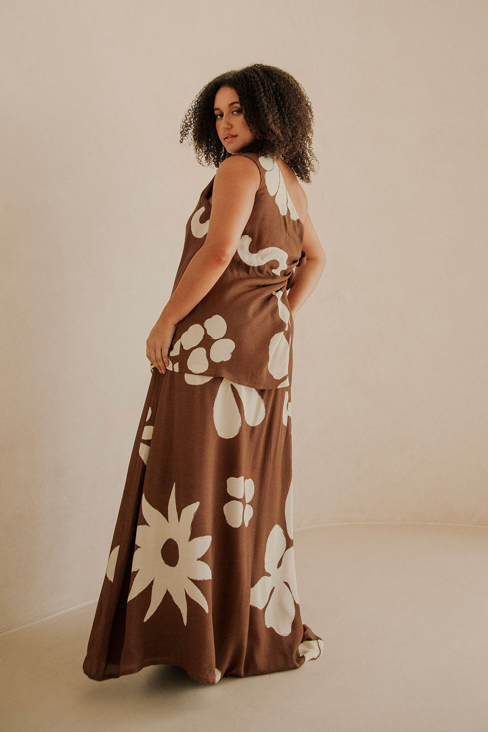 Vestido Lessi - Galene Marrom