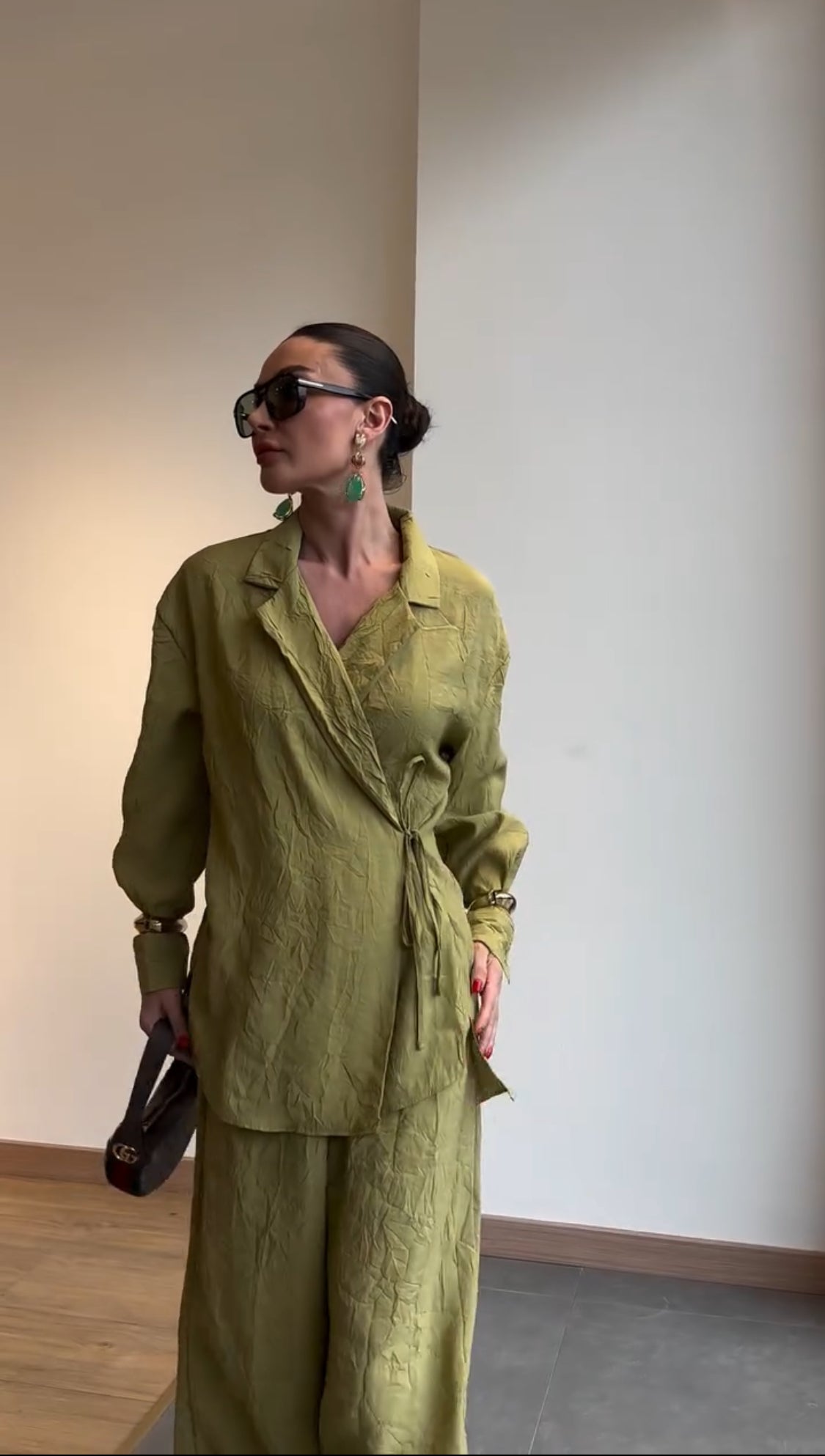 Conjunto blazer e calça - Safira