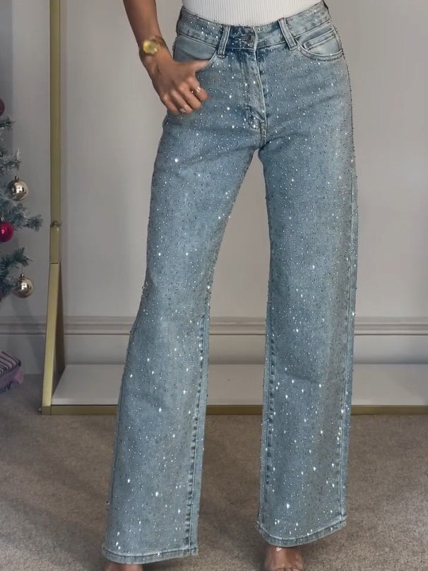 Calça Jeans cintura alta Épure