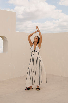 Vestido Maylin - Creme