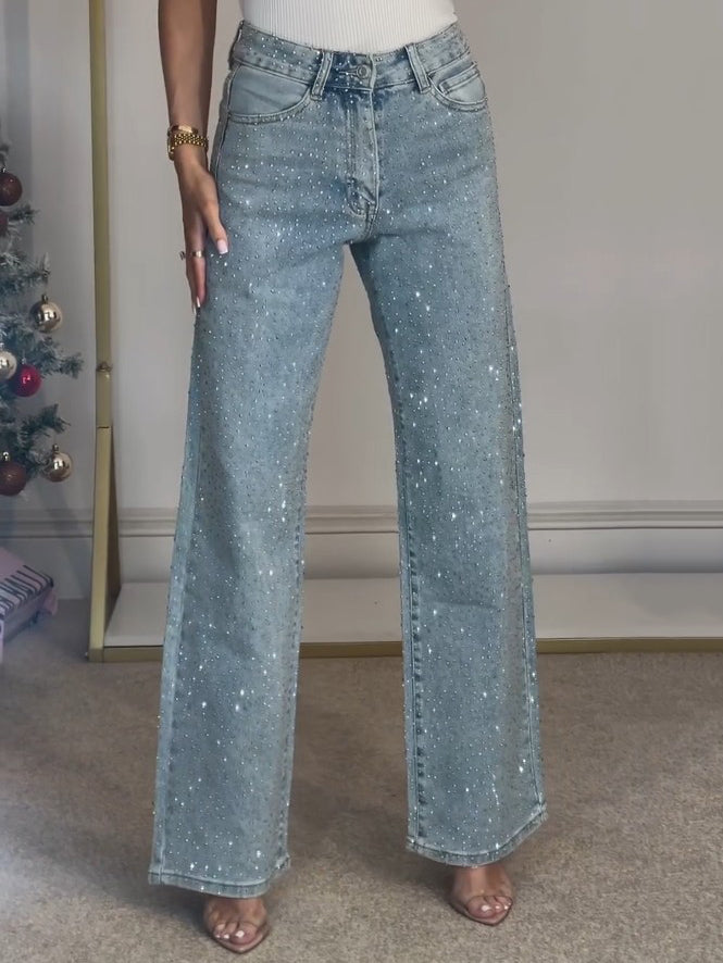 Calça Jeans cintura alta Épure