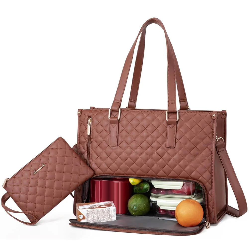 Bolsa de couro térmica Luxury Bag - A bolsa 3 em 1 para mulheres modernas