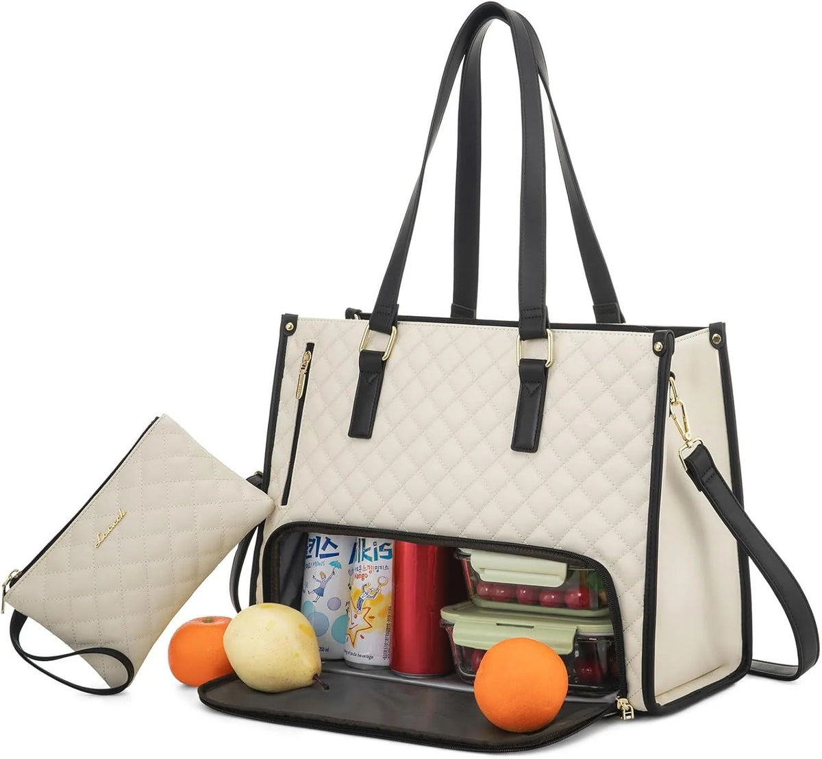 Bolsa de couro térmica Luxury Bag - A bolsa 3 em 1 para mulheres modernas