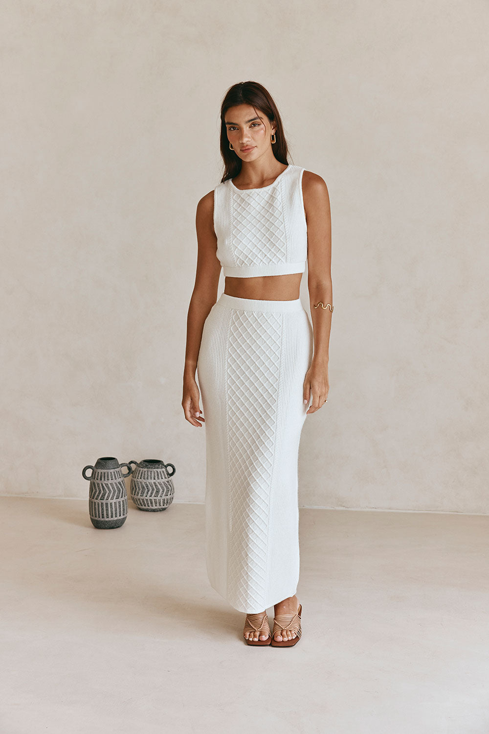 Conjunto Lotus - Tricô a Cabo