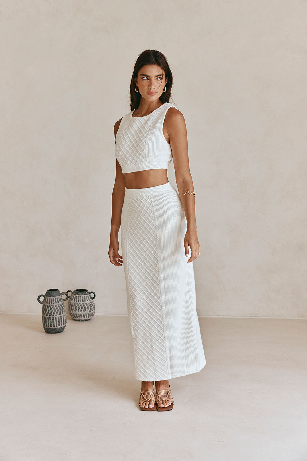 Conjunto Lotus - Tricô a Cabo