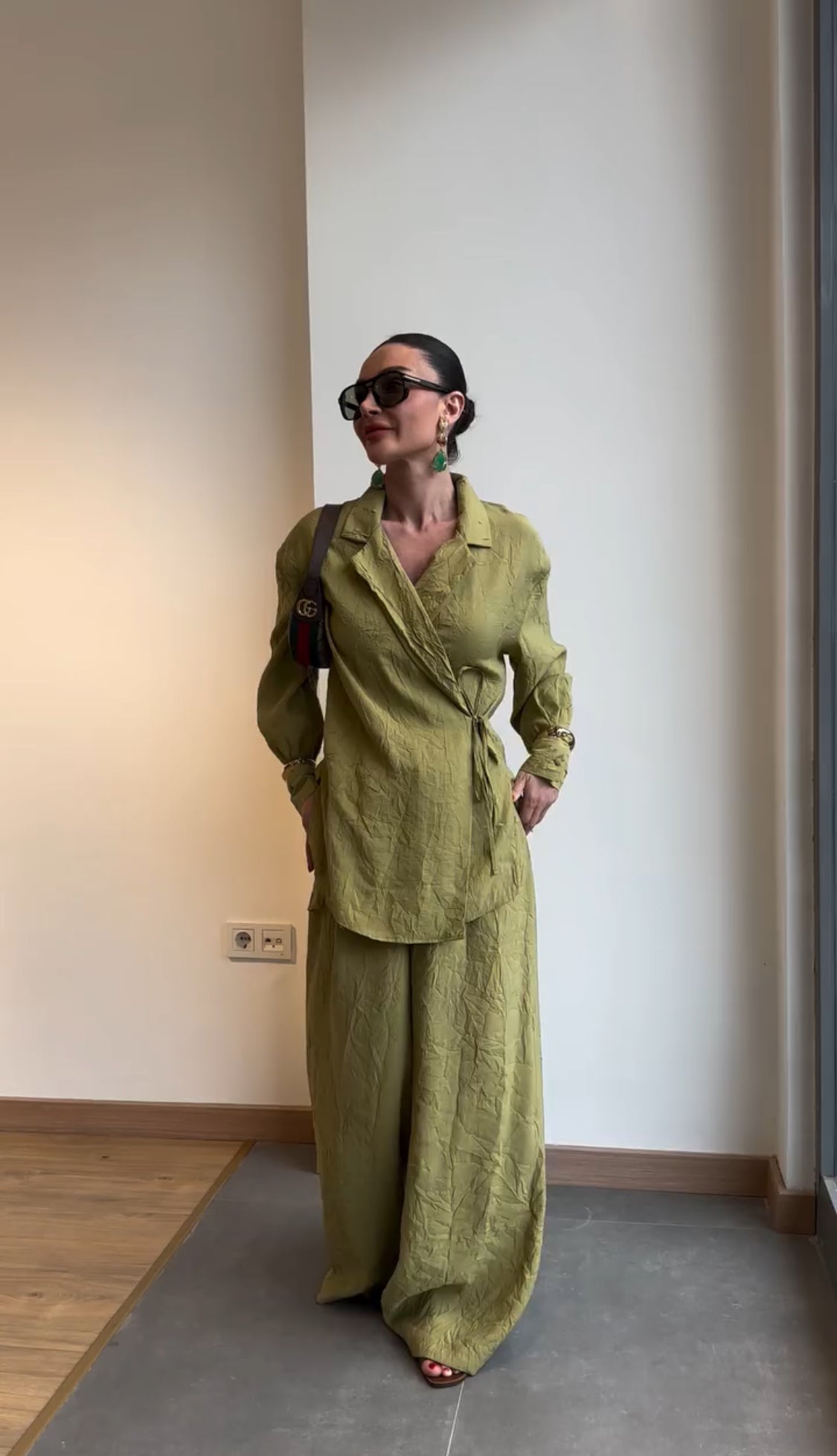Conjunto blazer e calça - Safira