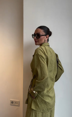 Conjunto blazer e calça - Safira