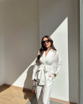 Blazer e Calça Esmeralda