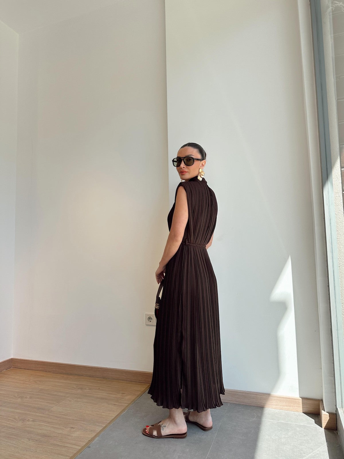 Vestido Plissado Loise